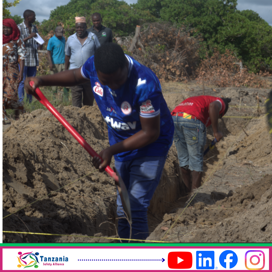 TASA Yashiriki Kuchimba Msingi wa Kituo cha Afya Nalingu Katika Jitihada Za Kudumisha Amani na Maendeleo
